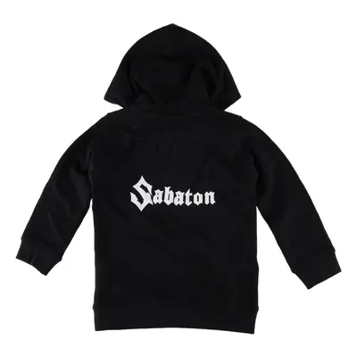 mikina s kapucí dětské Sabaton - Logo - METAL-KIDS - 455.39.8.7