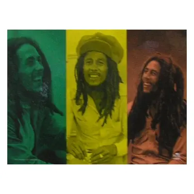 vlajka Bob Marley - Rasta Collage - HFL0831