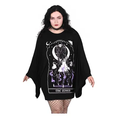 šaty dámské (tunika) KILLSTAR - Coven Kimono - Black