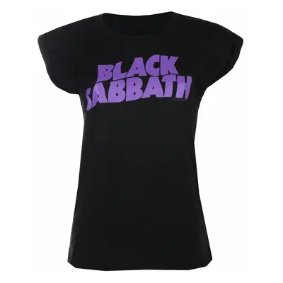 Tričko metal dámské Black Sabbath - Logo Black - NNM