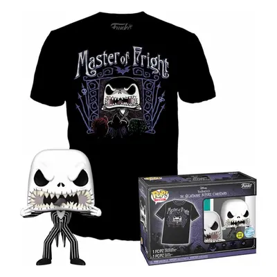 Tričko metal pánské Nightmare Before Christmas - POP! & Tee Box Jack Skellington - POP - FK63628