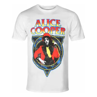 Tričko metal pánské Alice Cooper - Snakeskin WHT - ROCK OFF - ACTEE17MW