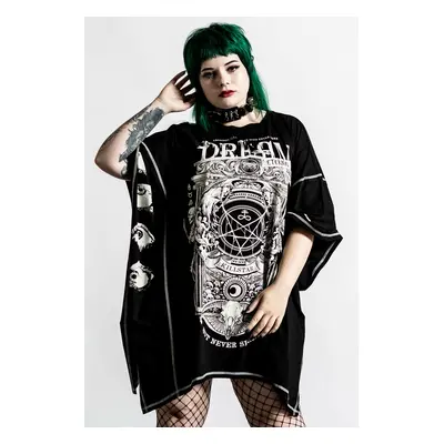 šaty dámské (tunika) KILLSTAR - Insomnia Batwing - black