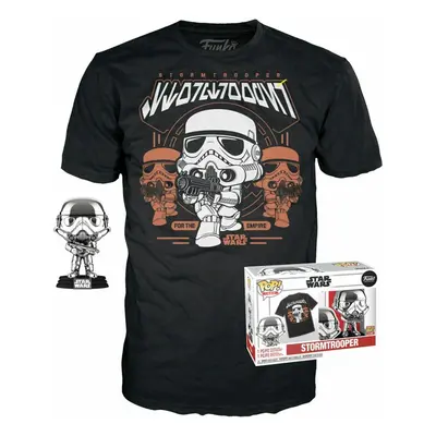 tričko pánské Star Wars - POP! & Tee Stormtrooper - POP - FK63579