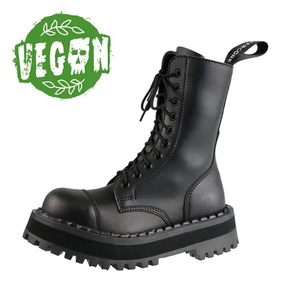 boty kožené unisex - Vegan Black - ALTERCORE - ALT033