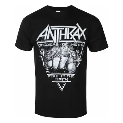 Tričko metal pánské Anthrax - Soldier Of Metal - ROCK OFF - ANTHTEE15MB