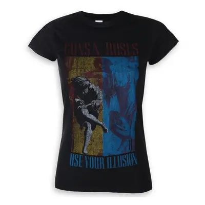 Tričko metal dámské Guns N' Roses - Use Your Illusion - ROCK OFF - GNRTS51LB