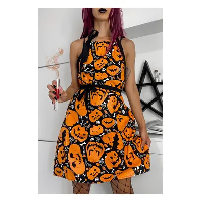 zástěra KILLSTAR - Hallows Eve Apron - Black