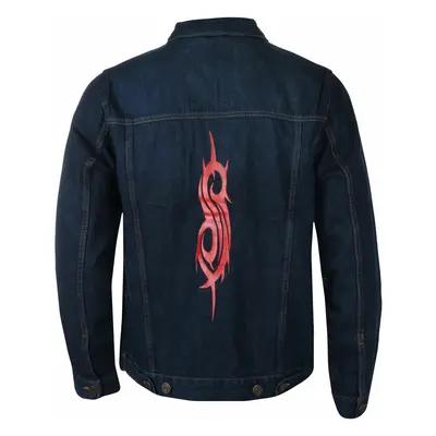 bunda pánská Slipknot - Tribal Logo - DENIM - ROCK OFF