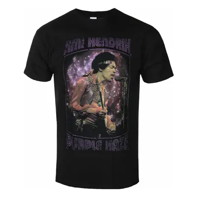 Tričko metal pánské Jimi Hendrix - Purple Haze Frame - ROCK OFF - JHXTS18MB