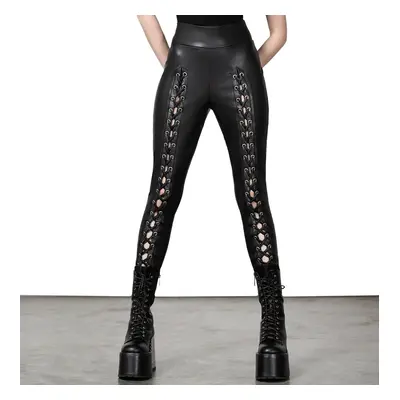 kalhoty dámské (legíny) KILLSTAR - Laced For Days - Black