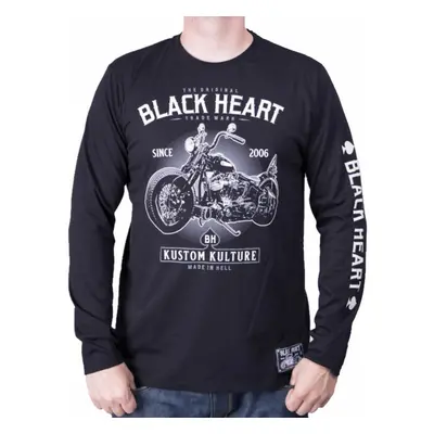 tričko pánské - MOTORCYCLE - BLACK HEART