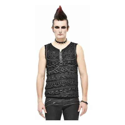 tílko pánské - Indestructable Punk Tank Top With Chains - DEVIL FASHION - TT163