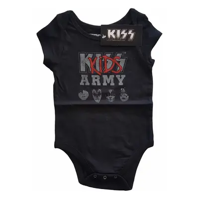 Dětské body dětské Kiss - Kids Army - ROCK OFF - KISSBG32TB