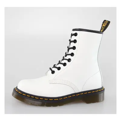 boty kožené dámské - dírkové - Dr. Martens - DM11822100