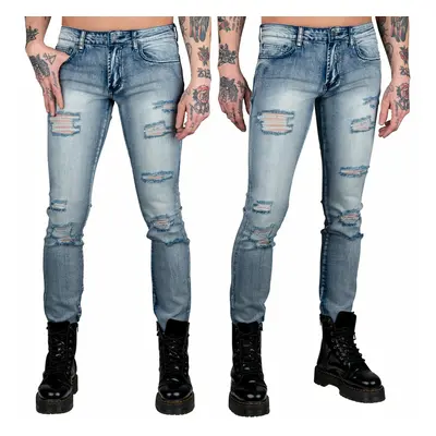 kalhoty pánské (jeans) WORNSTAR - Rampager Shredded - Classic Blue