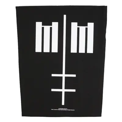 nášivka velká Marilyn Manson - Cross Logo - RAZAMATAZ