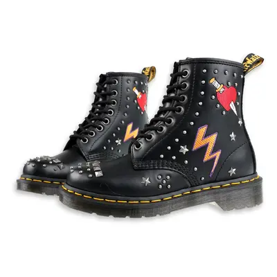 boty kožené unisex - dírkové - Dr. Martens - DM24207001