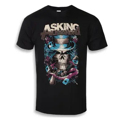 Tričko metal pánské Asking Alexandria - Hat Skull - ROCK OFF - ASKTSP06MB