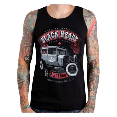 tílko pánské - HOT ROD - BLACK HEART - 002-0034-BLK