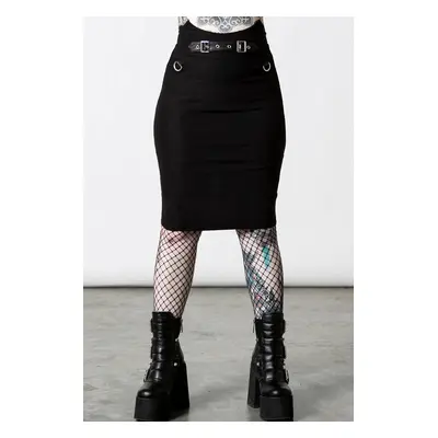 sukně dámská KILLSTAR - Warbird Pencil Skirt - Black