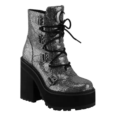 boty s klínem - Broom Rider Boots - KILLSTAR - KSRA003138