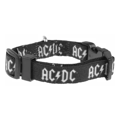 obojek pro psa PERRIS LEATHERS - AC/DC - Black White