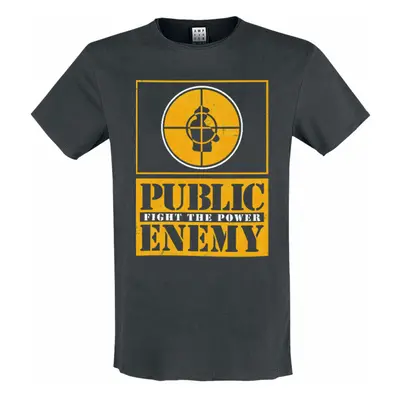 Tričko metal pánské Public Enemy - YELLOW FIGHT THE POWER - AMPLIFIED - ZAV210G83_CC