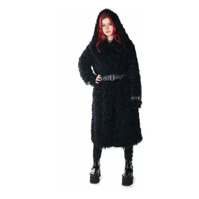 kabát unisex KILLSTAR - Epic Fur - Black