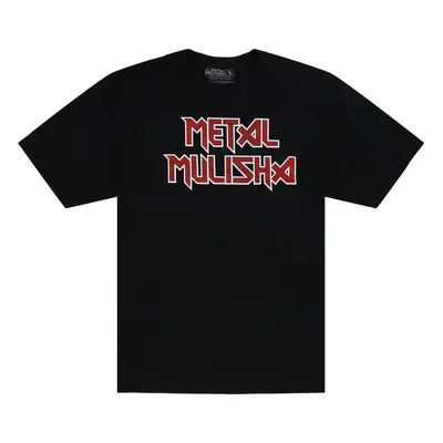 tričko street pánské - IRON MULISHA BLK - METAL MULISHA - BLK_MMTSS2039.01