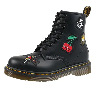 boty kožené unisex - dírkové - Dr. Martens - DM24436001