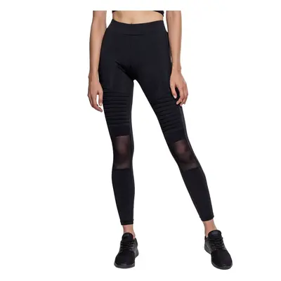 kalhoty dámské (legíny)URBAN CLASSICS - Tech Mesh Biker Leggings - TB2034