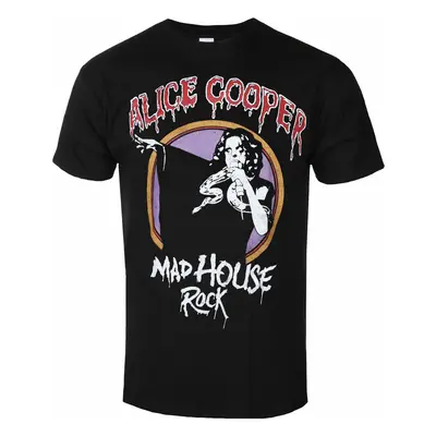 Tričko metal pánské Alice Cooper - Mad House Rock - ROCK OFF - ACTEE09MB