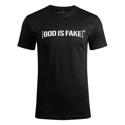 tričko pánské - GOD IS FAKE - HOLY BLVK - HB041T