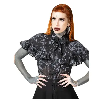 tričko dámské - Lunar Soul Blouse - KILLSTAR - KSRA007091