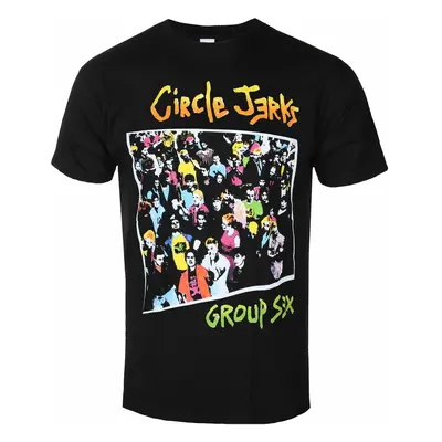 Tričko metal pánské Circle Jerks - GROUP SEX - PLASTIC HEAD - PH11437