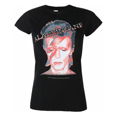 Tričko metal dámské David Bowie - Aladdin Sane - ROCK OFF - BOWTS12LB