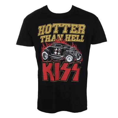 Tričko metal pánské Kiss - Hotter Than Hell - HYBRIS - ER-1-KISS008-H69-5-BK