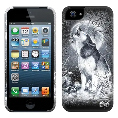 kryt na mobil SPIRAL - WHITE WOLF - IPHONE - TR324574