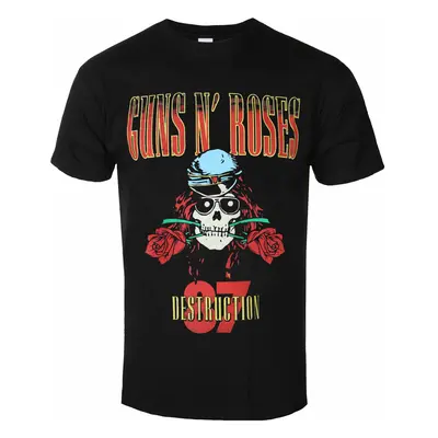 Tričko metal pánské Guns N' Roses - UK Tour '87 - ROCK OFF - GNRTS124MB