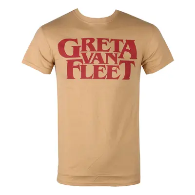 Tričko metal pánské Greta Van Fleet - Logo - ROCK OFF - GVFTS02MOG