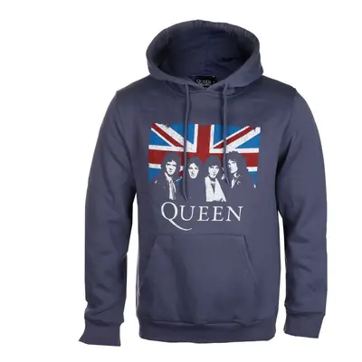 mikina s kapucí pánské Queen - Vintage Union Jack - ROCK OFF - QUHD02MN