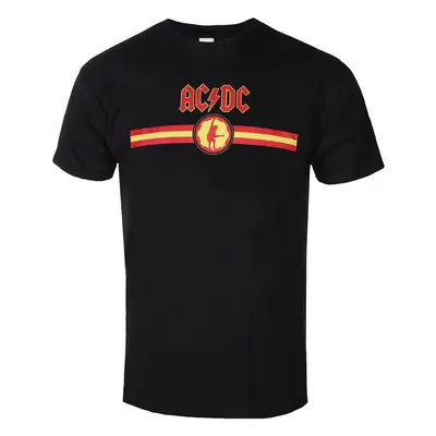 Tričko metal pánské AC-DC - Logo & Stripe - ROCK OFF - ACDCTS79MB