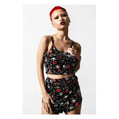 tílko dámské - Gnomies Cropped Cami - KILLSTAR - KSRA004640