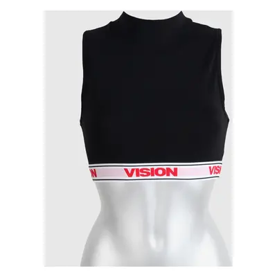 tílko dámské - Crop Turtleneck - VISION - VS142105