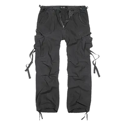 kalhoty pánské BRANDIT - M65 Vintage Trouser Black - 1001/2