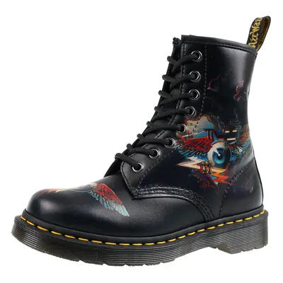 boty kožené unisex - dírkové - Dr. Martens - DM24875102