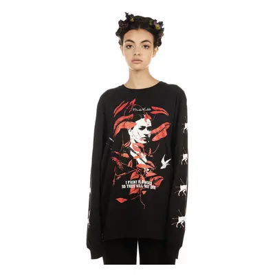 tričko hardcore unisex - Frida Flowers - DISTURBIA - AW19FKT3