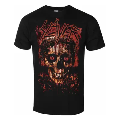 Tričko metal pánské Slayer - Crowned Skull - ROCK OFF - SLAYTEE11MB