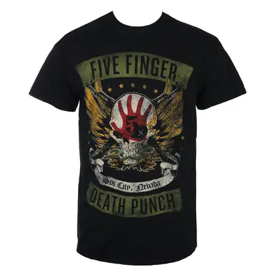 Tričko metal pánské Five Finger Death Punch - Locked & Loaded - ROCK OFF - FFDPTS19MB